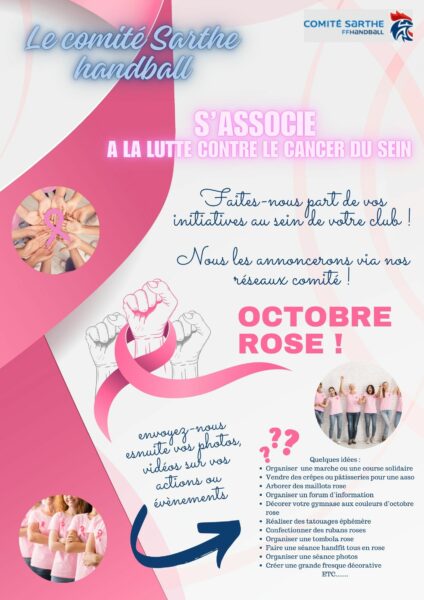 Octobre Rose Comité Sarthe